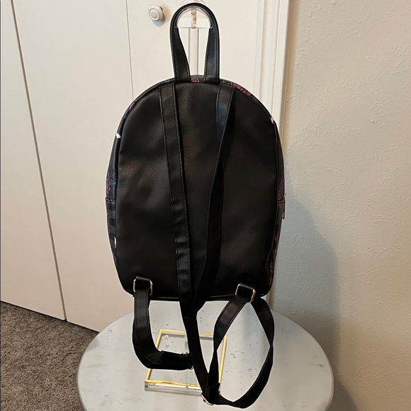 Disney Nightmare Before Christmas Black and Purple Mini Backpack - Jack & Sally - Picture 2 of 15